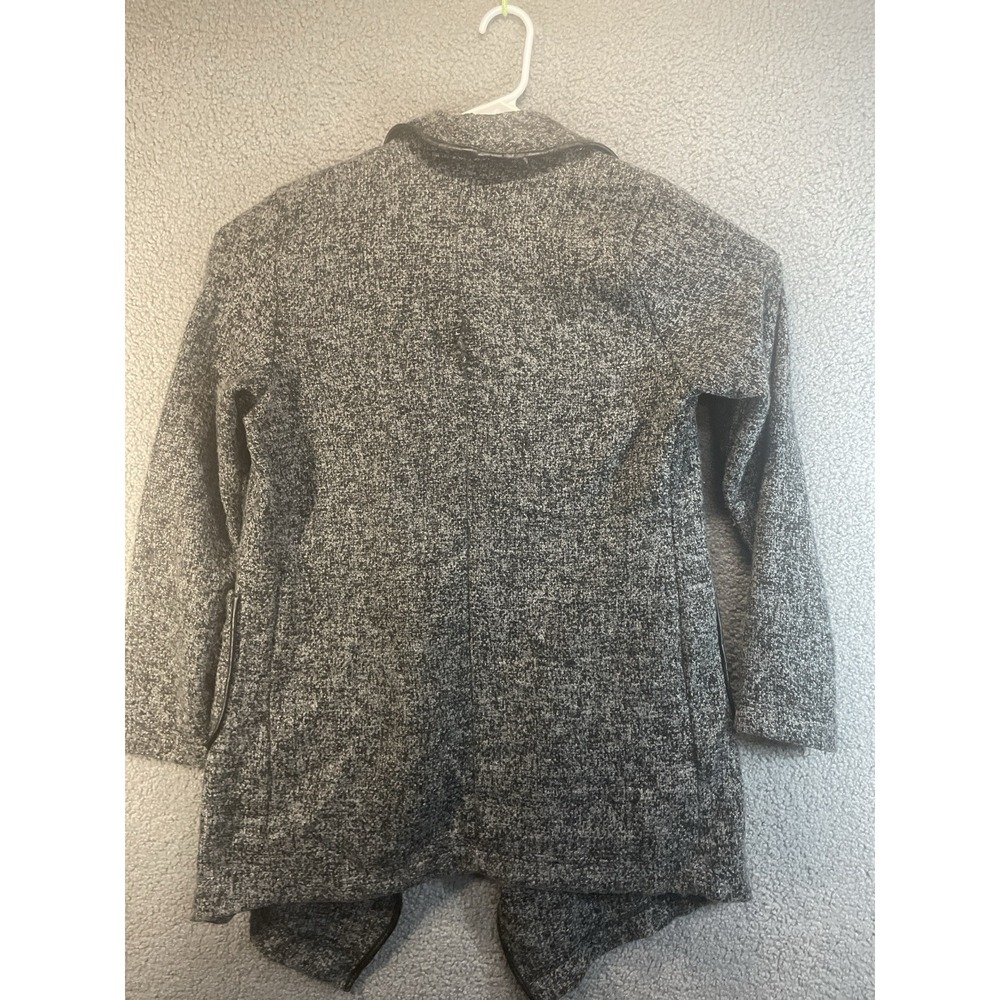 Mercer & Madison Womens Cardigan Sweater Size Large Gray 100% Merino Wool Knit - Picture 5 of 6